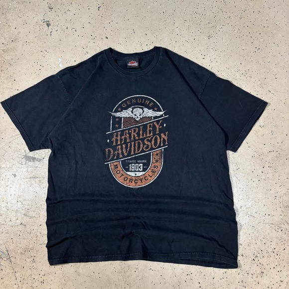 Harley-Davidson Other - Harley Davidson Motorcycle Biker Bowling Green Kentucky Black Graphic T-Shirt XL